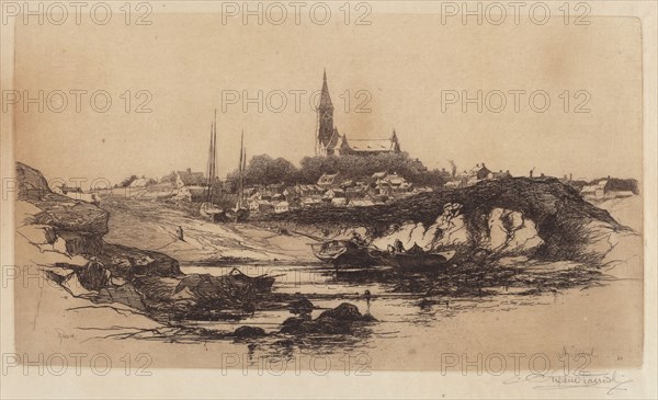 Marblehead, 1881. Creator: Stephen Parrish.