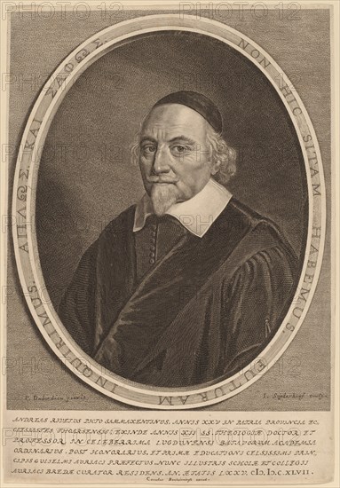 Andreas Rivetus. Creator: Jonas Suyderhoef.