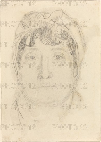 Portrait of a Woman. Creator: John Flaxman.