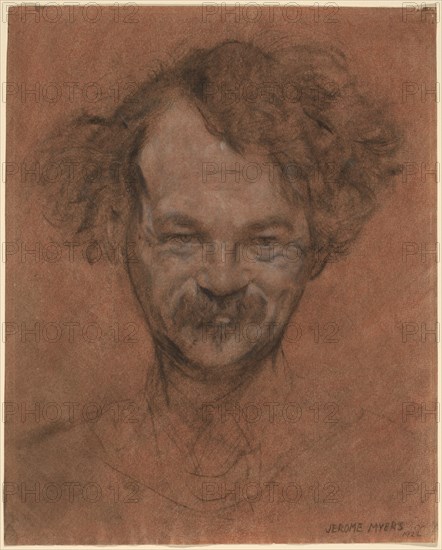 Self-Portrait, 1922. Creator: Jerome Myers.