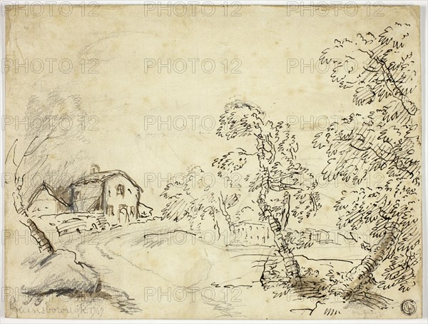 Italianate Landscape, n.d. Creator: Unknown.