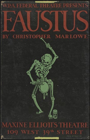Faustus, New York, [1936]. Creator: Unknown.