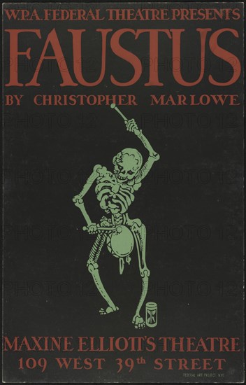 Faustus, New York, [1936]. Creator: Unknown.
