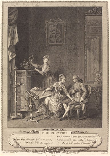 L'occupation. Creator: Charles Louis Lingée.