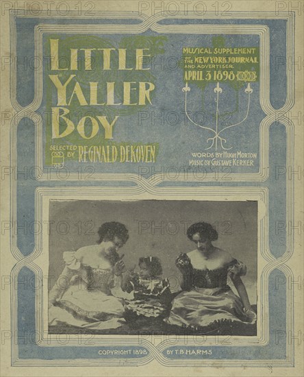 'Little yaller boy', 1898. Creator: Unknown.