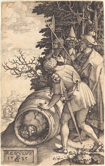Attilius Regulus, 1535. Creator: Georg Pencz.