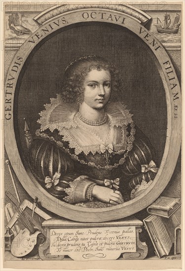 Gertrude van Veen. Creator: Lucas Vorsterman.