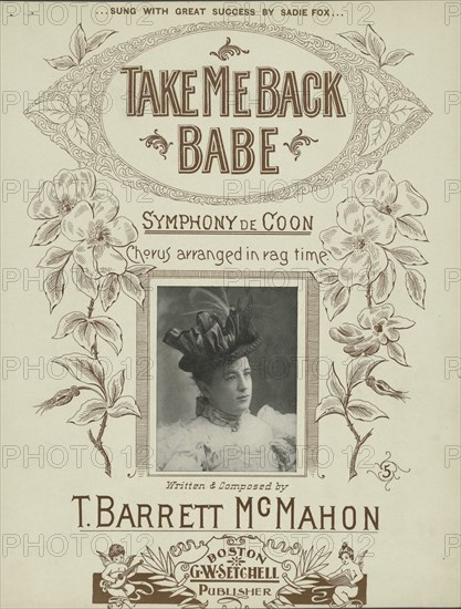 'Take me back, babe', 1898. Creator: Unknown.