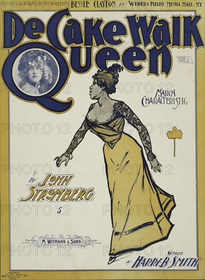 'De cake-walk queen', 1900. Creator: Unknown.