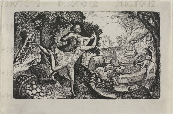 The Cyder Feast, n.d. Creator: Edward Calvert.