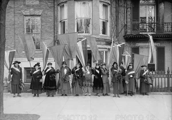 Woman Suffrage, 1917. Creator: Harris & Ewing.