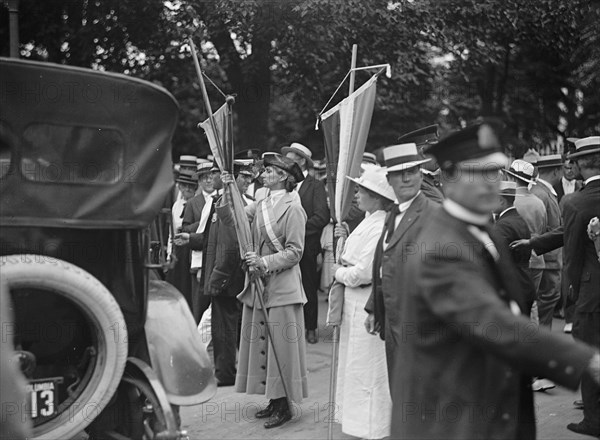 Woman Suffrage, 1917. Creator: Harris & Ewing.