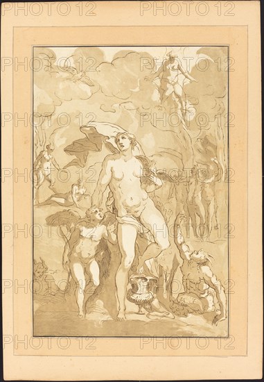 Venus, 1781. Creator: Johann Gottlieb Prestel.
