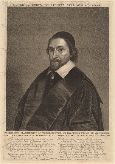 Frederick Spanheim. Creator: Jonas Suyderhoef.