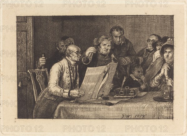 Reading the Will, 1819. Creator: David Wilkie.