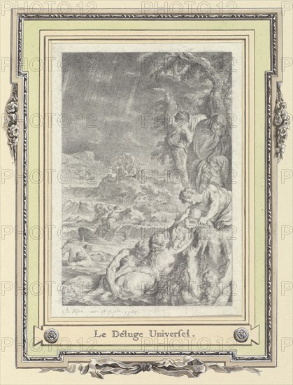 The Great Flood, 1765. Creator: Charles Eisen.