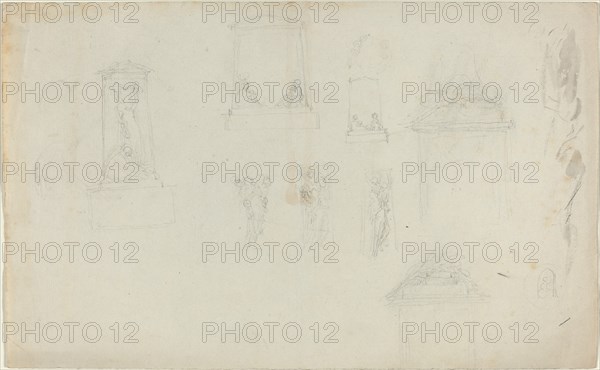 Studies for a Monument. Creator: John Flaxman.