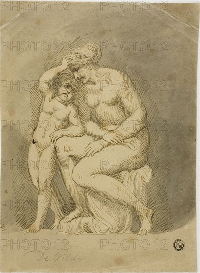 Venus and Cupid, n.d. Creator: Samuel de Wilde.