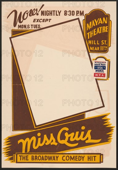 Miss Quis, Los Angeles, 1937. Creator: Unknown.