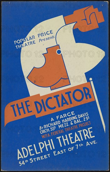 The Dictator, New York, 1936. Creator: Unknown.