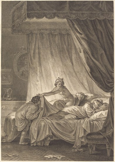 Joconde: Le lit. Creator: Charles Louis Lingée.