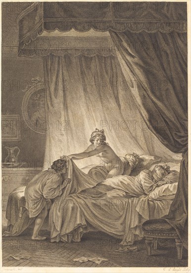 Joconde: Le lit. Creator: Charles Louis Lingée.