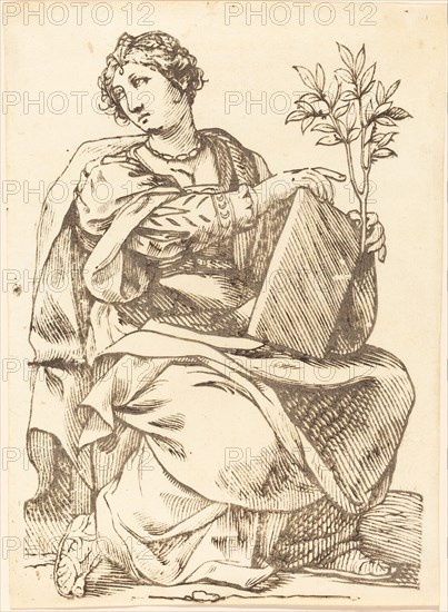 Sibylla Agrippa, 1625. Creator: Jacques Stella.