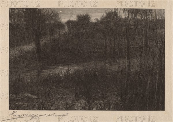 The Evening Star, c. 1910. Creator: Henry Wolf.