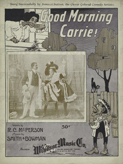 'Good morning Carrie!', 1901. Creator: Unknown.