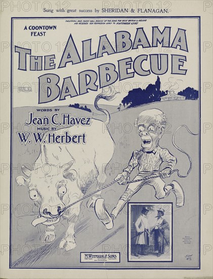 'The Alabama barbecue', 1901. Creator: Unknown.