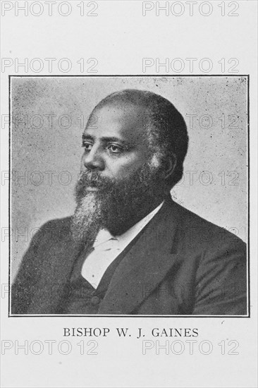 Bishop W. J. Gaines, (1921?). Creator: Unknown.