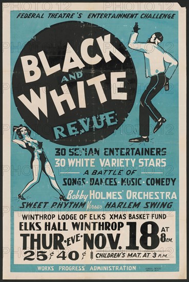 Black and White Revue, [193-]. Creator: Unknown.