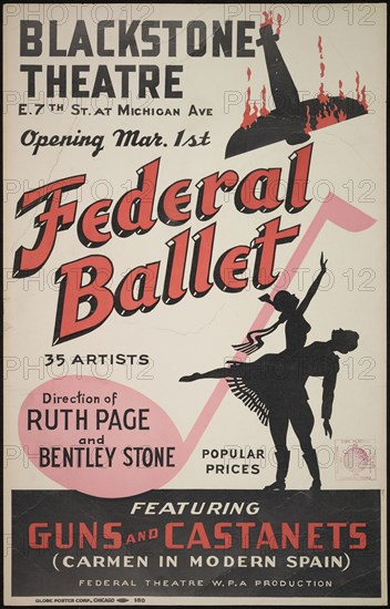 Federal Ballet, Chicago, 1939. Creator: Unknown.