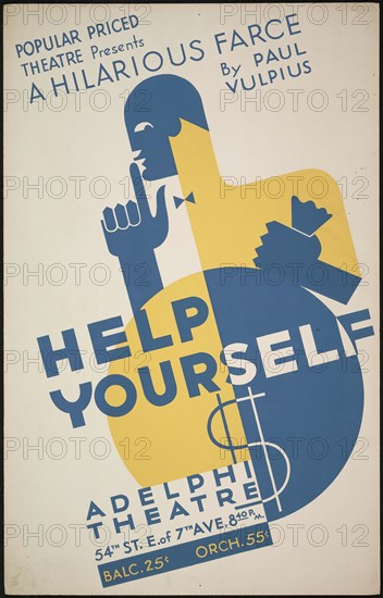 Help Yourself, New York, 1937. Creator: Unknown.