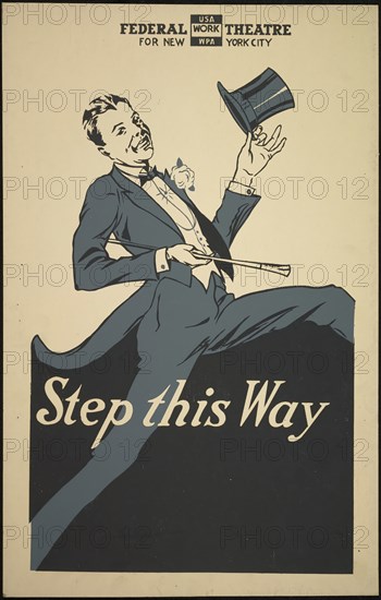 Step this Way, New York, 1938. Creator: Unknown.