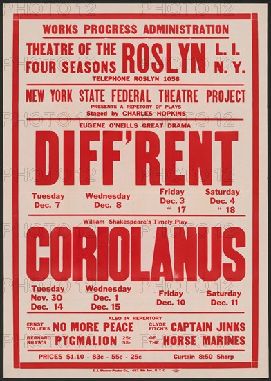 Diff'rent 1, Roslyn, NY, 1937. Creator: Unknown.