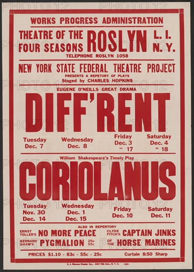 Diff'rent 2, Roslyn, NY, 1937. Creator: Unknown.