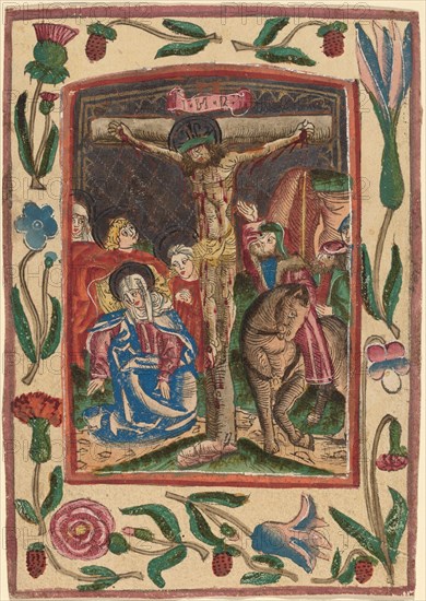 The Crucifixion, c. 1490/1500. Creator: Unknown.