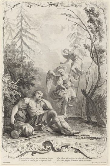 Jacob's Ladder, c. 1745. Creator: Joseph Wagner.