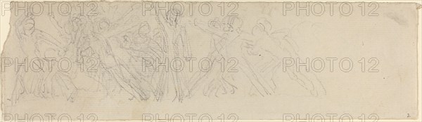 Antique Battle Scene (?). Creator: John Flaxman.