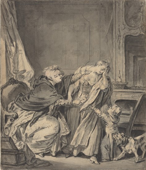 The Angry Mother. Creator: Jean-Baptiste Greuze.