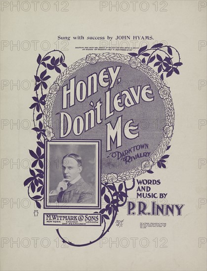 'Honey, don't leave me', 1901. Creator: Unknown.
