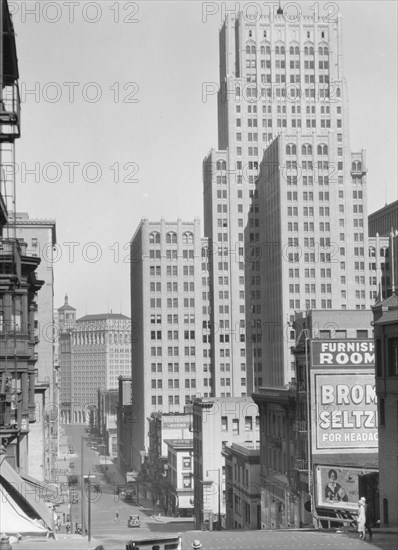 San Francisco views, 1927 Creator: Arnold Genthe.