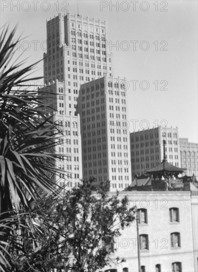 San Francisco views, 1927 Creator: Arnold Genthe.