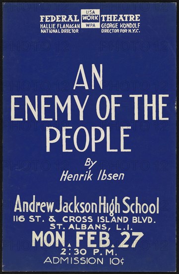 An Enemy of the People, [193-]. Creator: Unknown.