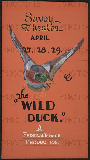 The Wild Duck, San Diego, 1936. Creator: Unknown.