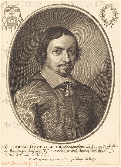 Victor Bouthillier. Creator: Balthasar Moncornet.