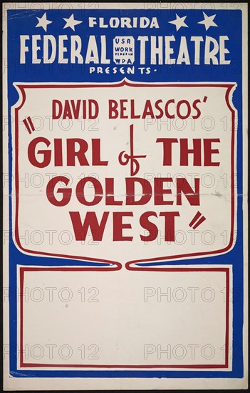 Girl of the Golden West, [193-]. Creator: Unknown.
