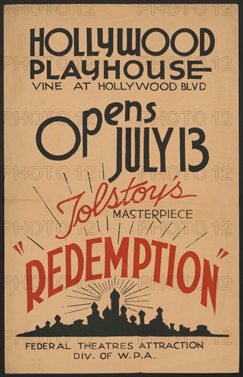 Redemption, Los Angeles, [193-]. Creator: Unknown.