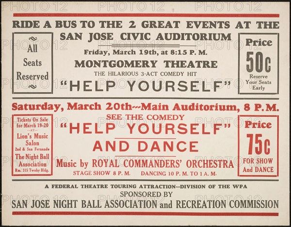 Help Yourself, San Jose, [193-]. Creator: Unknown.